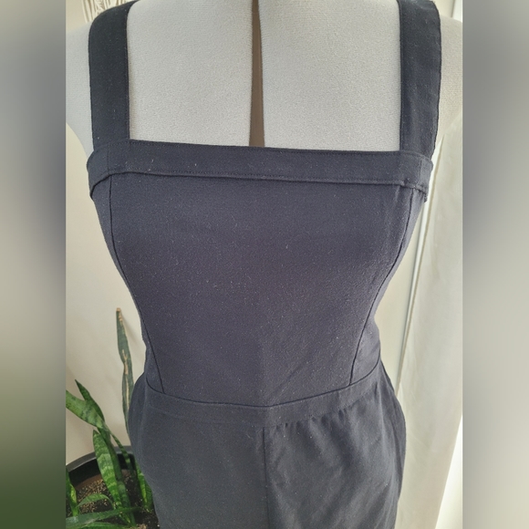 Abercrombie & Fitch Navy Jumpsuit size large & tall - Picture 2 of 9